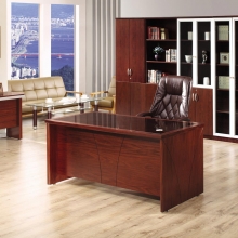 IN-1020 중역용책상 홈오피스 W1600 안락한 책상 고급사무용