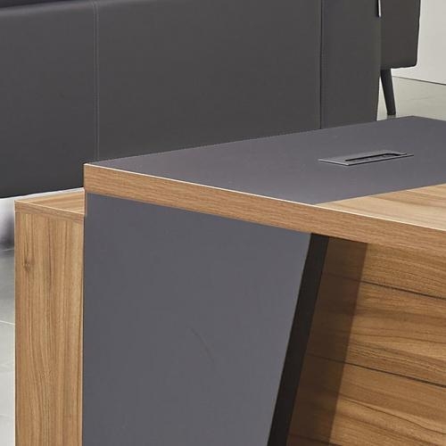 PF MC 모나코 중역책상세트 W2250 홈오피스 안락한 책상 고급사무용