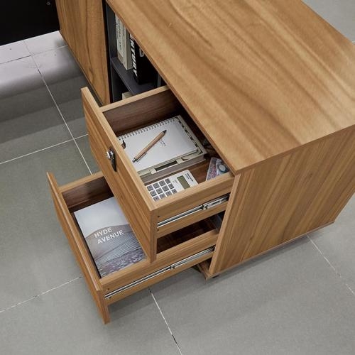 PF MC 모나코 중역책상세트 W2250 홈오피스 안락한 책상 고급사무용