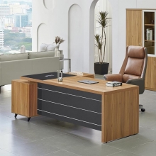 PF BT 보테가 로즈오크 중역책상세트 W2250 홈오피스 안락한 책상 고급사무용