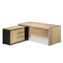 헤이번 실버라인 중역용책상 사장님/홈오피스 W1800 W2000안락한 책상 고급사무용