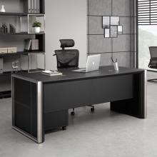 라이더 가죽 중역용책상 사장님/홈오피스 W1800 안락한 책상 고급사무용