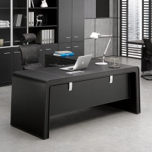 로이스 가죽 중역용책상 사장님/홈오피스 W1800 안락한 책상 고급사무용