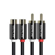 마하링크 2RCA 고급형 M-F 연장 케이블 10M ML-F2R100