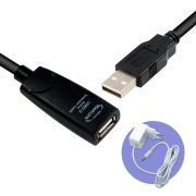 마하링크 USB 2.0 리피터 유전원 연장 케이블 20M ML-PWUR20