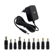 HDTOP DC 24V 1A 어댑터 블랙 1.5M 10종 젠더 HT-AD176