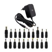 HDTOP DC 24V 1A 어댑터 블랙 1.5M 20종 젠더 HT-AD178