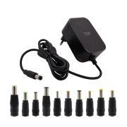 HDTOP DC 12V 3A 어댑터 블랙 1.5M 10종 젠더 HT-AD192