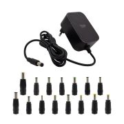 HDTOP DC 12V 3A 어댑터 블랙 1.5M 15종 젠더 HT-AD193
