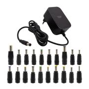 HDTOP DC 12V 3A 어댑터 블랙 1.5M 20종 젠더 HT-AD194