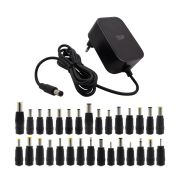 HDTOP DC 12V 3A 어댑터 블랙 1.5M 30종 젠더 HT-AD196