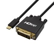 HDTOP USB C타입 TO FHD 60HZ DVI 케이블 1.8M HT-3C007