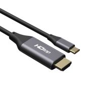 HDTOP USB C타입 TO 4K 60HZ HDMI 케이블 1.8M HT-3C001