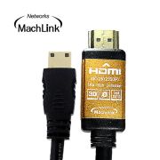 마하링크 Ultra HDMI to MINI HDMI Ver2.0 골드 케이블 10M ML-H2M100