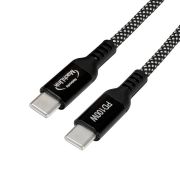 마하링크 C to C 마그네틱 꼬임방지 PD100W 고속충전 케이블 50cm ML-MCC175