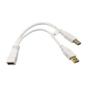마하링크 USB 3.0 연장 Y 전원 케이블 15CM ML-UFY003