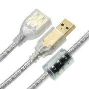 마하링크 USB 2.0 M/F 고급형 몰딩 실드 연장케이블 1M ML-U2HF010