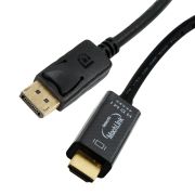 마하링크 디스플레이포트 to HDMI 고급형 Active 케이블 V1.2 2M ML-DP2H2M