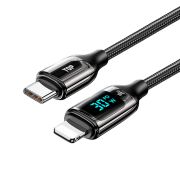 HDTOP 디스플레이 아이폰 라이트닝 8핀 충전 케이블 1.2M HT-3C027