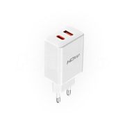 HDTOP USB QC3.0 25W 2포트 PD C타입 초고속 충전기 HT-PPS25W