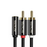 마하링크 스테레오 F 2RCA M Y 케이블 15CM ML-RYSH015