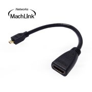 마하링크 HDMI to Micro HDMI F/M 젠더 15CM ML-H015