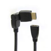 마하링크 HDMI to HDMI F/M 회전형 젠더 30CM ML-H019