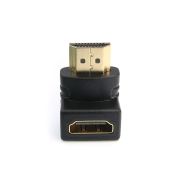 마하링크 HDMI to HDMI F/M 하향 90도 꺾임 연장 젠더 ML-HG01