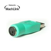 마하링크 PS2 암 to USB 수 F/M 변환 젠더 ML-P002