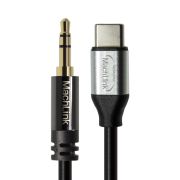마하링크 USB C타입 TO 3극 AUX 이어폰 젠더 케이블 1M ML-CSC010