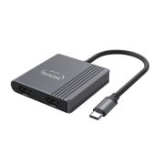 마하링크 USB-C to 듀얼 HDMI 변환 어댑터 4K 고화질 영상출력 ML-CHD401