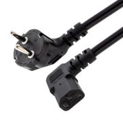 HDTOP 국산 AC코드 16A ㄱ자 우측 꺾임 전원 파워케이블 1.5M HT-AC103