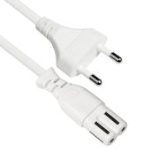 마하링크 국산 AC 8자 코드 파워케이블 화이트 1M ML-W001