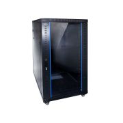 마하링크 ML-S1200G 22U H1200 D1000 W600 서버랙 전면강화유리