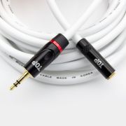 HDTOP 국산 3.5스테레오 AUX MF 연장 케이블 블랙 화이트 1.5M HT-TP895
