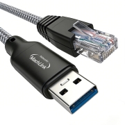 마하링크 USB3.0 기가비트 USB 랜카드 리얼텍칩셋 패브릭 3M ML-ULAN303