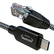 마하링크 USB-C 기가비트 랜카드 리얼텍칩셋 패브릭 3M ML-ULANC03