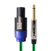 HDTOP 국산 스피콘 TO 5.5 모노 케이블 메탈 그린 15M HT-TP6867