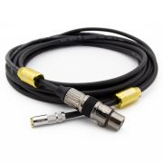 HDTOP 국산 3.5스테레오 XLR 암암 알로이 노이즈필터 케이블 메탈 블랙 1.5M HT-TN3311