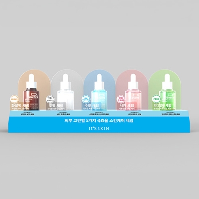 VMD / 아크릴 포맥스 진열대_닥터세이버스 세럼 89
