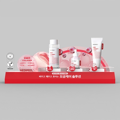 VMD / 아크릴 포맥스 진열대_메디필_펩타이드