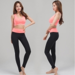 롤리핏 스포츠 로고 9부 레깅스