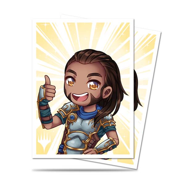 [울트라프로]MTG 카드 프로텍터 슬리브 스탠다드(무광) - 기디온 Gideon Good Job (100매)