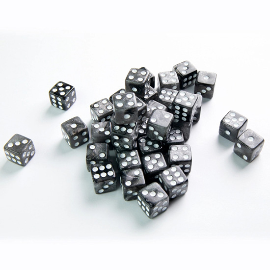[게임제닉] 12mm 주사위 세트 갤럭시 Galaxy Series - Moon - D6 Dice Set 12 mm (36 pcs)