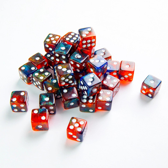 [게임제닉] 12mm 주사위 세트 갤럭시 Galaxy Series - Mars - D6 Dice Set 12 mm (36 pcs)