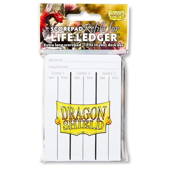 [드래곤실드]라이프 렛저 리필용 속지 Scorepads for Life Ledger(3개입)