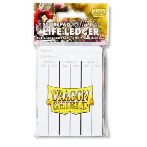 [드래곤실드]라이프 렛저 리필용 속지 Scorepads for Life Ledger(3개입)