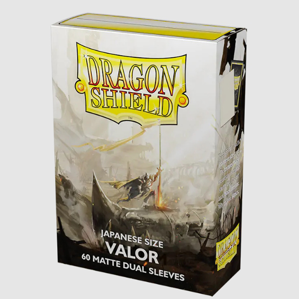 [드래곤실드]카드 프로텍터 듀얼 매트 슬리브 유희왕 사이즈 - 밸러 Dual Matte Valor (60매)