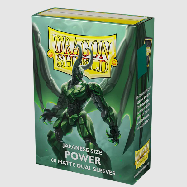 [드래곤실드]카드 프로텍터 듀얼 매트 슬리브 유희왕 사이즈 - 파워 Dual Matte Power (60매)
