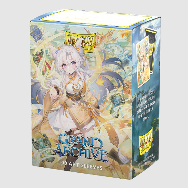 [드래곤실드]카드 프로텍터 매트 아트 슬리브 Matte Art - Grand Archive - Guo Jia, Heaven&rsquo;s Favored (100매)